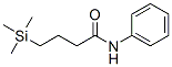 4-Trimethylsilyl-N-phenylbutanamide Structure