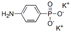 Phosphonic acid, (4-aminophenyl)-, potassium salt Structure