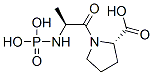 N(alpha)-phosphorylalanylproline Struktur