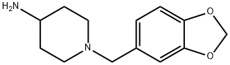 1-BENZO[1,3]DIOXOL-5-YLMETHYL-PIPERIDIN-4-YLAMINE,76167-58-3,结构式