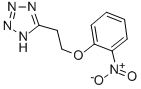 5-[2-(2-Nitrophenoxy)ethyl]-1H-tetrazole Struktur