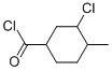 Cyclohexanecarbonyl chloride, 3-chloro-4-methyl- (9CI) Structure