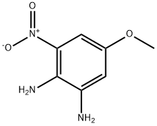 5-甲氧基-3-硝基-1,2-苯二胺,76179-57-2,结构式
