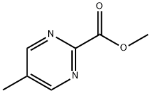 2-Pyrimidinecarboxylicacid,5-methyl-,methylester(6CI,9CI) Structure