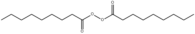 bis(1-oxononyl) peroxide Structure