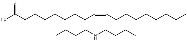 オレイン酸ジブチルアンモニウム 化学構造式