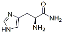 L -HISTIDINAMIDE,7621-14-9,结构式