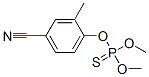 4-dimethoxyphosphinothioyloxy-3-methyl-benzonitrile 化学構造式