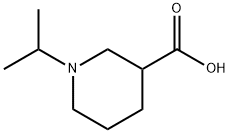 3-Piperidinecarboxylicacid,1-(1-methylethyl)-(9CI) Struktur