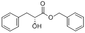 (R)-(+)-2-ヒドロキシ-3-フェニルプロピオン酸ベンジル 化学構造式