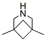 3-Azabicyclo[3.1.1]heptane,1,5-dimethyl-(9CI) Struktur
