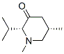 3-Piperidinone,1,5-dimethyl-2-(1-methylethyl)-,cis-(9CI) Struktur
