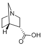 (3R,4S)-1-AZABICYCLO[2.2.1]HEPTANE-3-CARBOXYLIC ACID Struktur