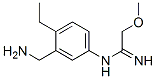 Ethanimidamide, N-[3-(aminomethyl)-4-ethylphenyl]-2-methoxy- (9CI) Struktur