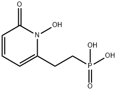 Phosphonic acid, [2-(1,6-dihydro-1-hydroxy-6-oxo-2-pyridinyl)ethyl]- (9CI) Struktur