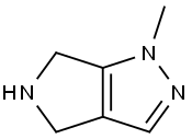Pyrrolo[3,4-c]pyrazole, 1,4,5,6-tetrahydro-1-methyl- (9CI)