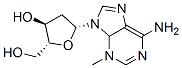 3-methyl-2'-deoxyadenosine 结构式