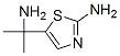 5-Thiazolemethanamine,  2-amino--alpha-,-alpha--dimethyl- 结构式