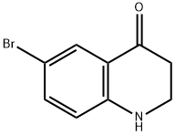 6-Bromo-2,3-Dihydroquinolin-4(1H)-One Struktur
