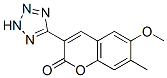 76239-45-7 6-methoxy-7-methyl-3-(2H-tetrazol-5-yl)chromen-2-one