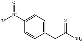 2-(4-NITROPHENYL)ETHANETHIOAMIDE 结构式