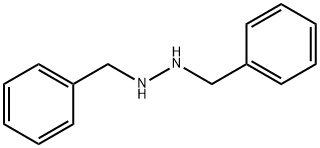 1,2-Dibenzylhydrazine Structure