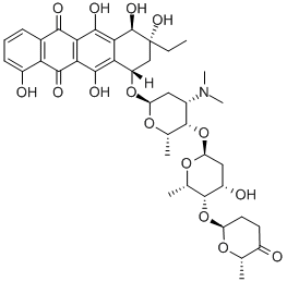 ベタクラマイシンA 化学構造式