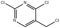 2,4-Dichloro-5-(chloromethyl)pyrimidine Structure