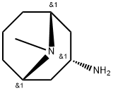 1-アミノ-9-メチル-9-アザビシクロ[3,3,1]ノナン 化学構造式