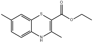 Ethyl 3,7-diMethyl-4H-benzo[1,4]thiazine-2-carboxylate Structure