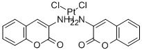 Platinum(II), bis(2-oxo-2H-1-benzopyran-3-ylammine)dichloro-, (Z)-,76294-97-8,结构式