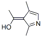 Ethanol, 1-(2,4-dimethyl-3H-pyrrol-3-ylidene)- (9CI) Struktur