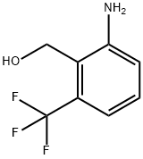 (2-AMINO-6-(TRIFLUOROMETHYL)PHENYL)METHANOL, 763027-00-5, 结构式