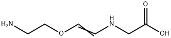 Glycine, N-[2-(2-aminoethoxy)ethenyl]- (9CI),763034-89-5,结构式