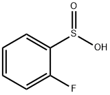 Benzenesulfinic acid, 2-fluoro- (9CI) Structure
