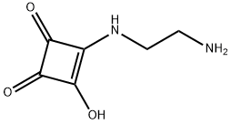 3-Cyclobutene-1,2-dione, 3-[(2-aminoethyl)amino]-4-hydroxy- (9CI) Struktur
