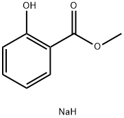 sodium methyl salicylate Structure