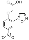 2-(2-(ISOXAZOL-5-YL)-4-NITROPHENOXY)ACETIC ACID Structure