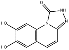 [1,2,4]Triazolo[4,3-a]quinolin-1(2H)-one, 7,8-dihydroxy- (9CI) Struktur
