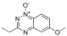 1,2,4-Benzotriazine,3-ethyl-6-methoxy-,1-oxide(9CI) 化学構造式