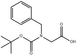 N-BOC-N-苄基甘氨酸, 76315-01-0, 结构式