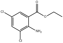 Benzoic acid, 2-aMino-3,5-dichloro-, ethyl ester Structure