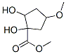 시클로펜탄카르복실산,1,2-디하이드록시-4-메톡시-,메틸에스테르(9CI)