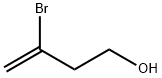 3-溴-3-丁烯醇,76334-36-6,结构式