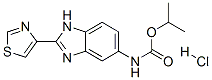 isopropyl [2-(thiazol-4-yl)-1H-benzimidazol-5-yl]carbamate monohydrochloride 结构式