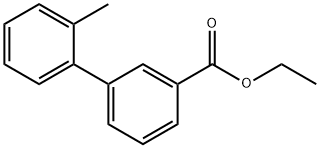 [1,1'-Biphenyl]-3-carboxylic acid, 2'-Methyl-, ethyl ester|