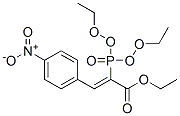 Ethyl (2Z)-2-(diethoxyphosphoryl)-3-(4-nitrophenyl)-2-propenoate 结构式