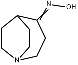 1-Azabicyclo[3.2.2]nonan-4-one,oxime(9CI) Struktur
