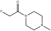 Piperazine, 1-(fluoroacetyl)-4-methyl- (9CI) Structure