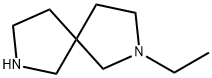 2,7-Diazaspiro[4.4]nonane,2-ethyl-(9CI) Struktur